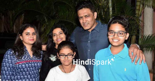 Anil Kumble Family hindispark.in