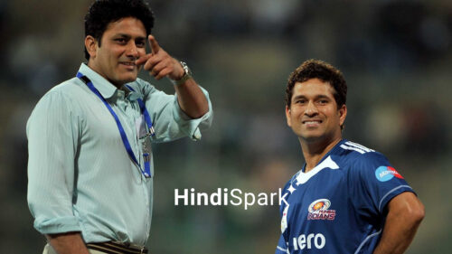 Anil Kumble with Sachin hindispark.in