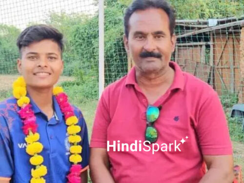 Kranti Gaud with coach hindispark.in