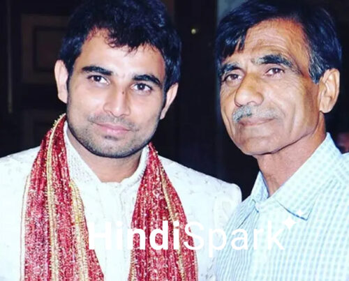 Mohammed Shami-with-father-hindispark.in