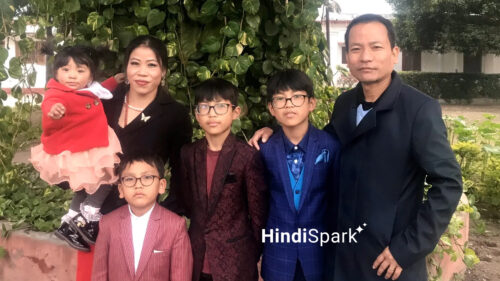 Mary Kom-family-hindispark.in