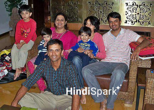 Rahul-Dravid-family-hindispark.in