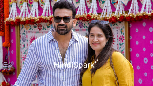 Zaheer Khan-with-wife-hindispark.in